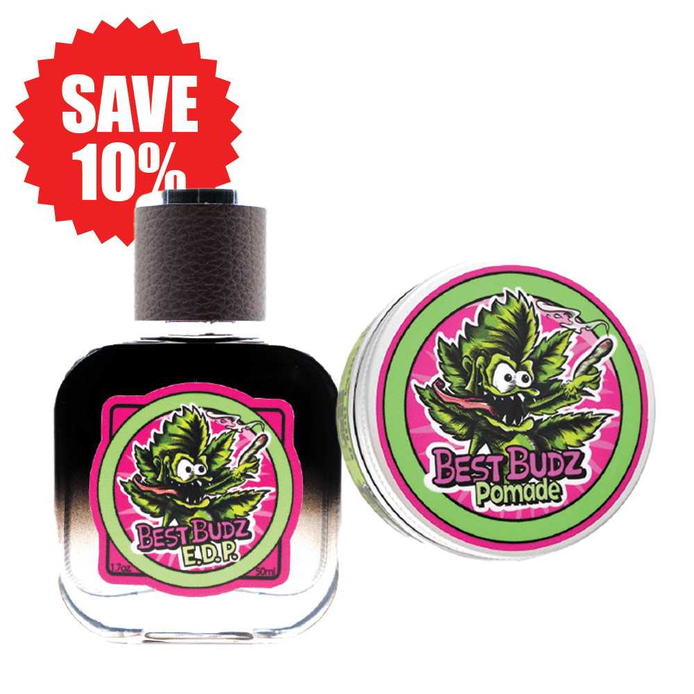 Best Budz EDP Fragrance + Best Budz Oil Based Goon Grease Pomade - Lockhart's Authentic Grooming Company, LLC