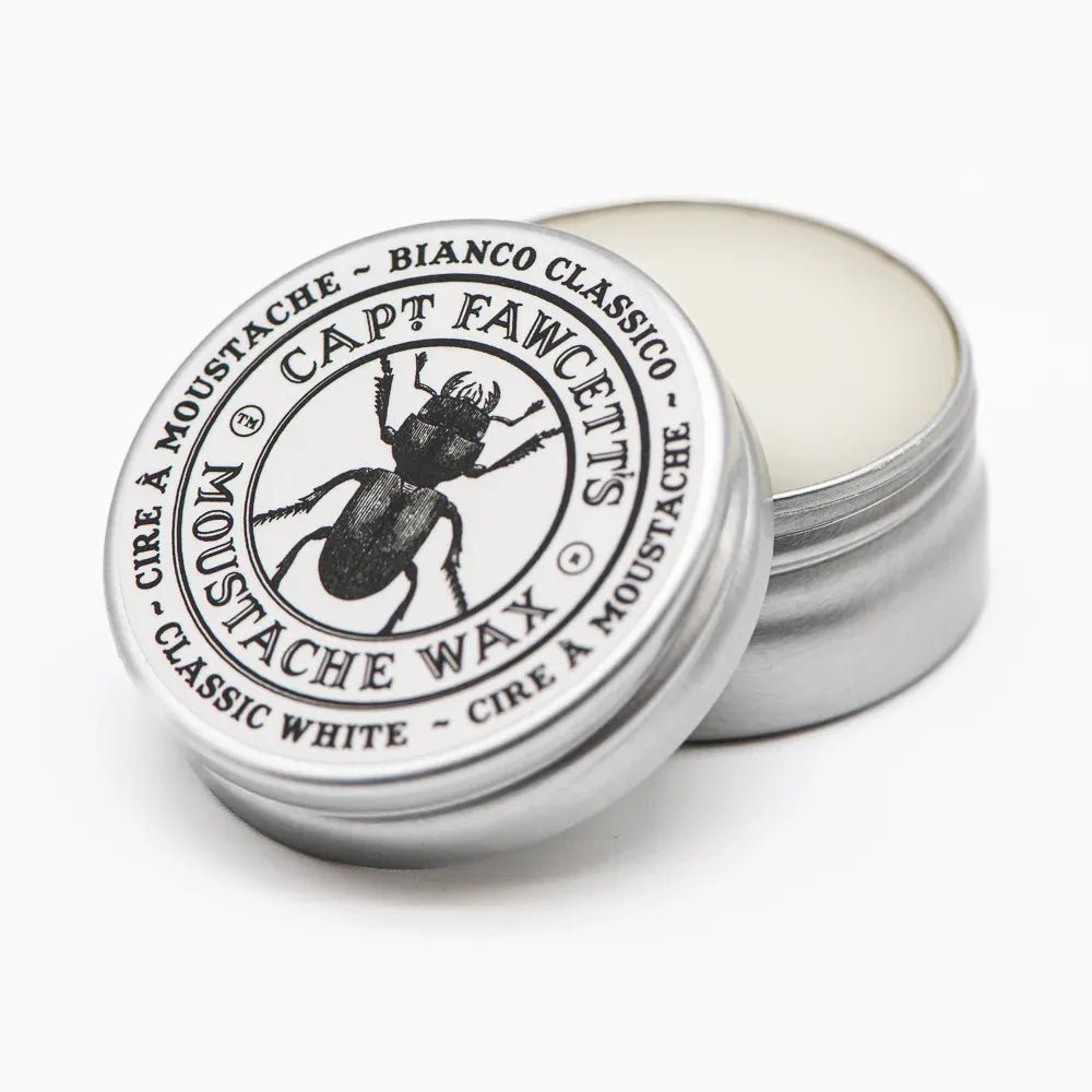 Captain Fawcett Bianco Classico Moustache Wax - Lockhart's Authentic Grooming Company, LLC