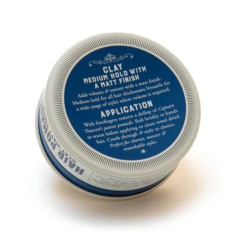 Captain Fawcett Clay Pomade - Lockhart's Authentic Grooming Company, LLC