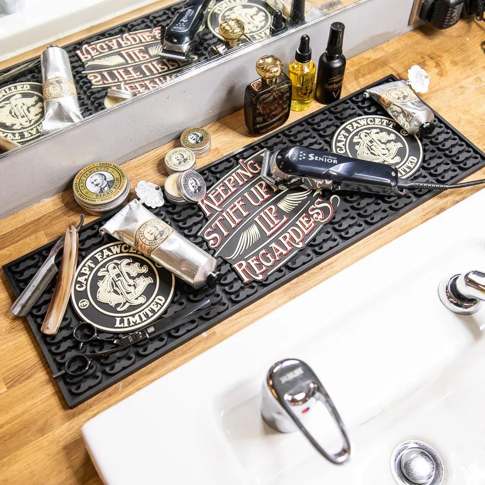 Captain Fawcett Rubber Tool Mat for Barbers - Lockhart's Authentic Grooming Company, LLC