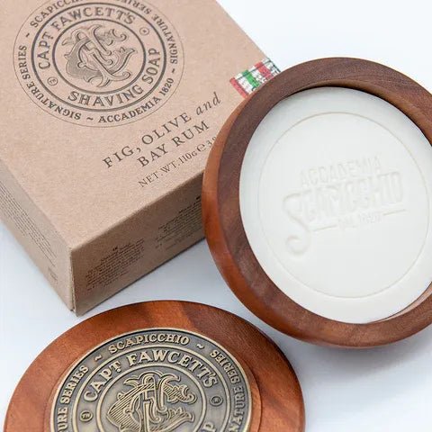 Captain Fawcett Shaving Soap Scapicchio Refill - Lockhart's Authentic Grooming Company, LLC