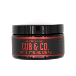 Cub & Co. Matte Styling Cream - 4 oz Jar! - Lockhart's Authentic Grooming Company, LLC