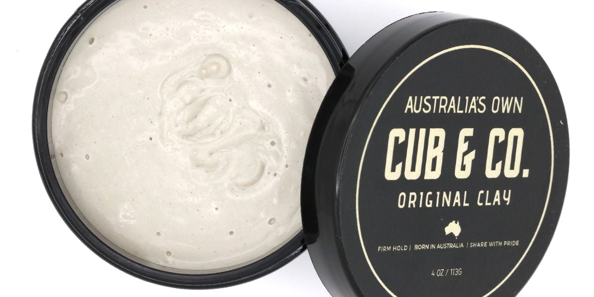 Cub & Co. Original Clay - 4 oz Jar! - Lockhart's Authentic Grooming Company, LLC