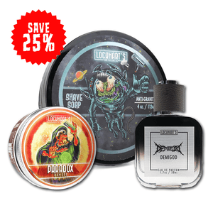 Demigod EDP + Paradox Pomade + Anti - Gravity Shave Soap Bundle - Lockhart's Authentic Grooming Company, LLC