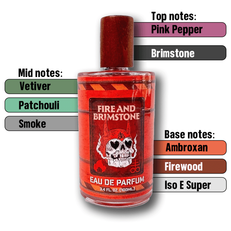 Fire and Brimstone EDP Fragrance - Lockhart's Authentic Grooming Company, LLC