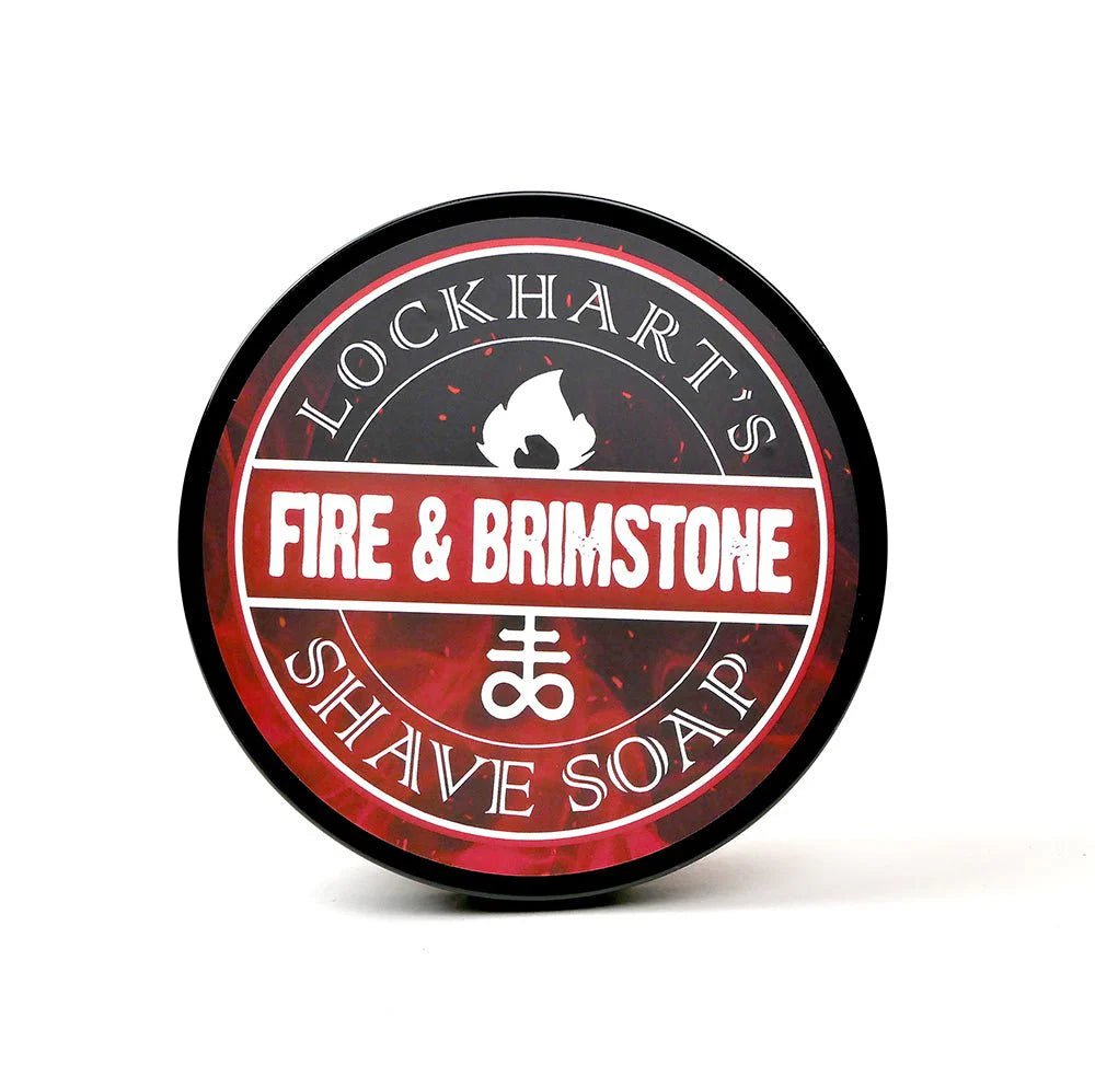 Fire and Brimstone EDP + Pomade + Shave Soap Bundle - Lockhart's Authentic Grooming Company, LLC