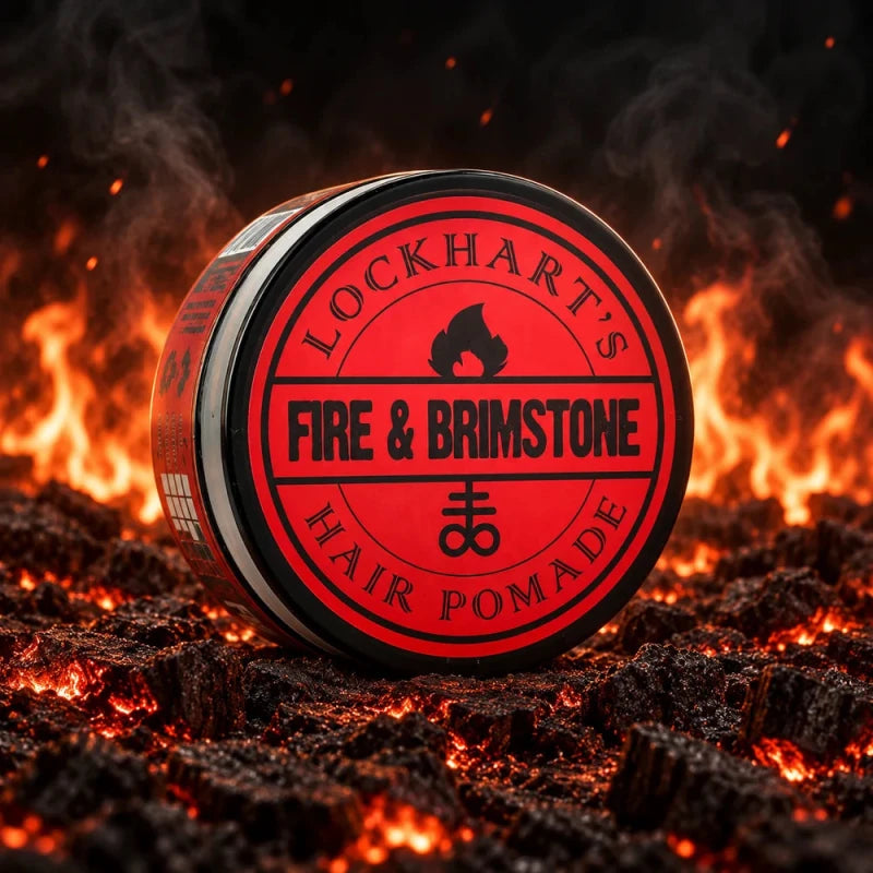 Fire and Brimstone Heavy Hold - Lockhart's Authentic Grooming Company, LLC