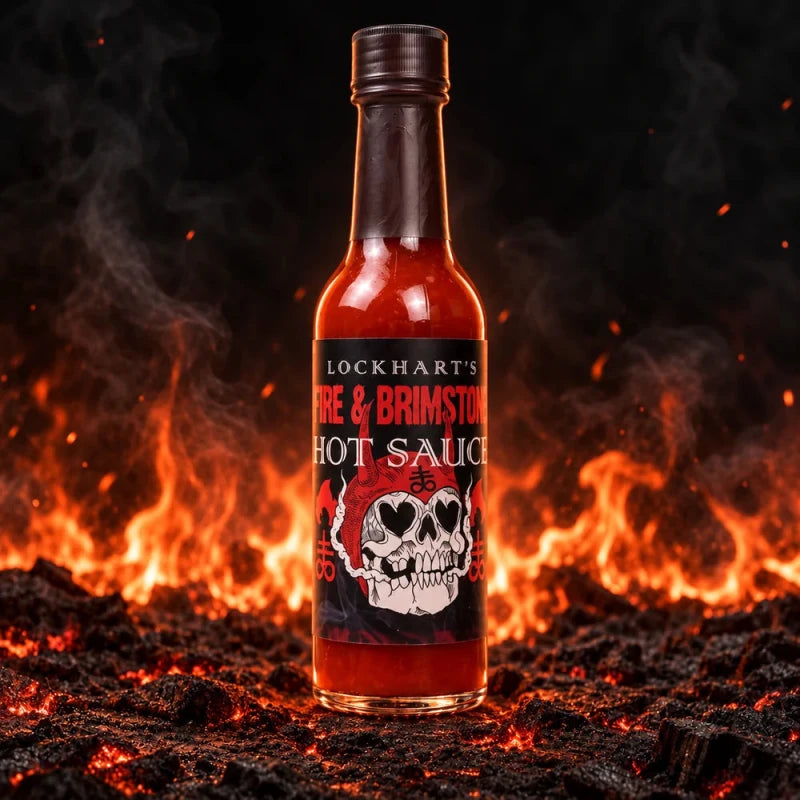 Fire & Brimstone HOT SAUCE - Lockhart's Authentic Grooming Company, LLC