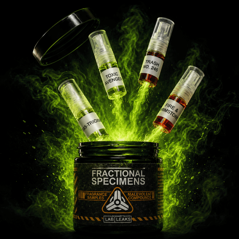 Fragrance Samples - Fractional Specimens Kit - Lockhart's Authentic Grooming Company, LLC