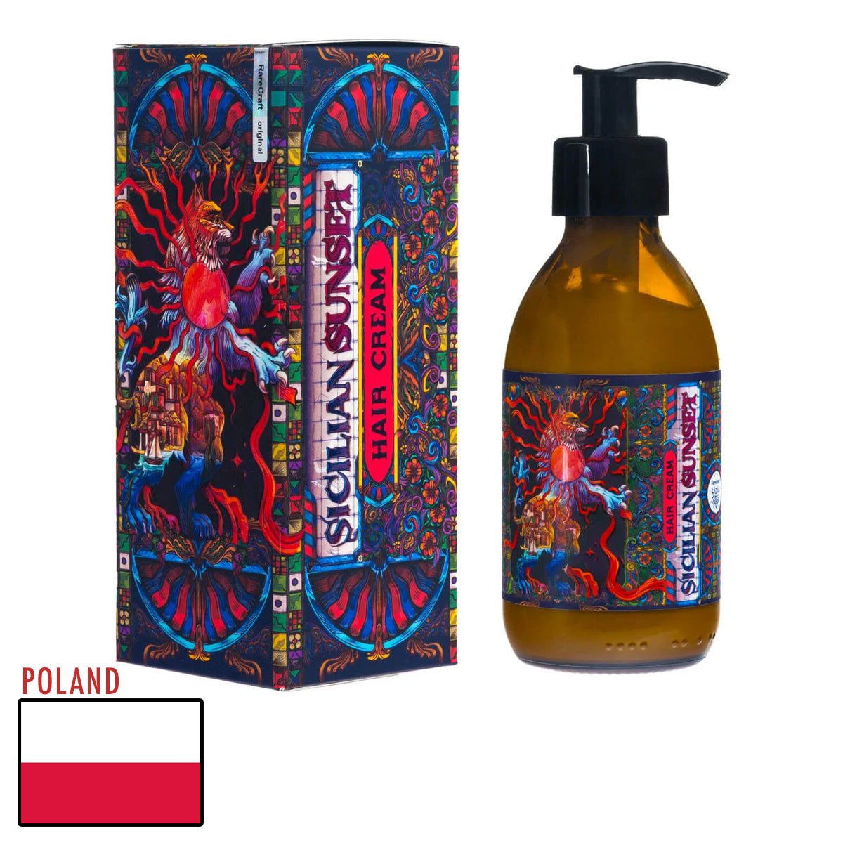 RareCraft Sicilian Sunset Hair Cream - Lockhart's Authentic Grooming Company, LLC