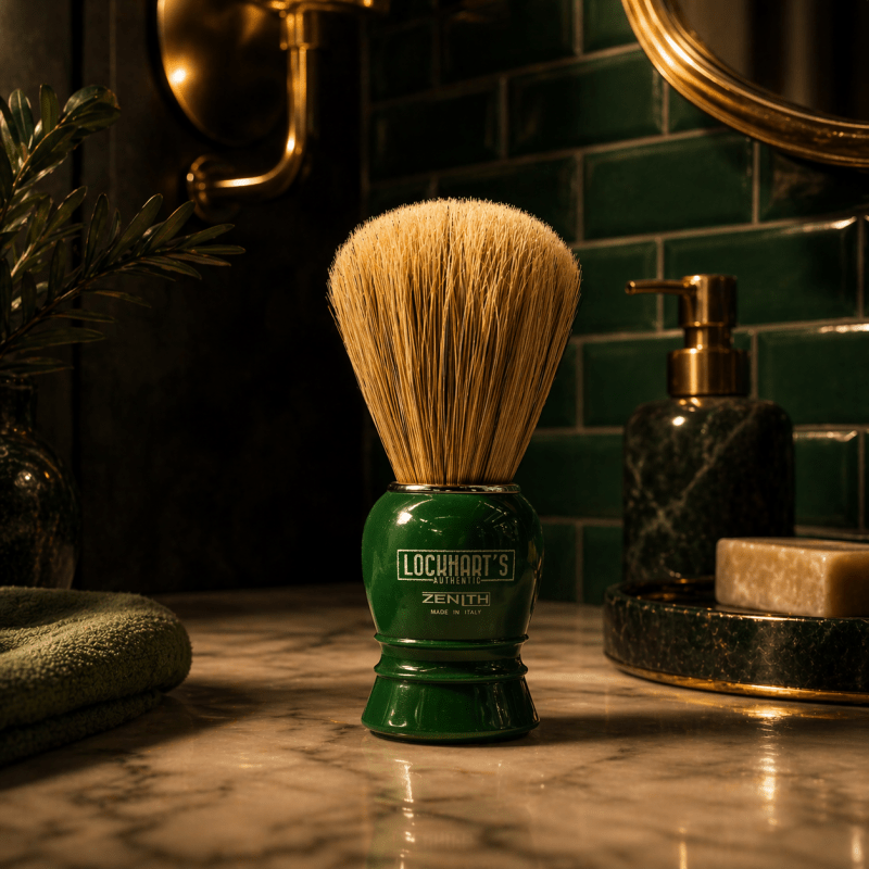 Shave Brush - Custom Made in Italy - Lockhart's Authentic Grooming Company, LLC