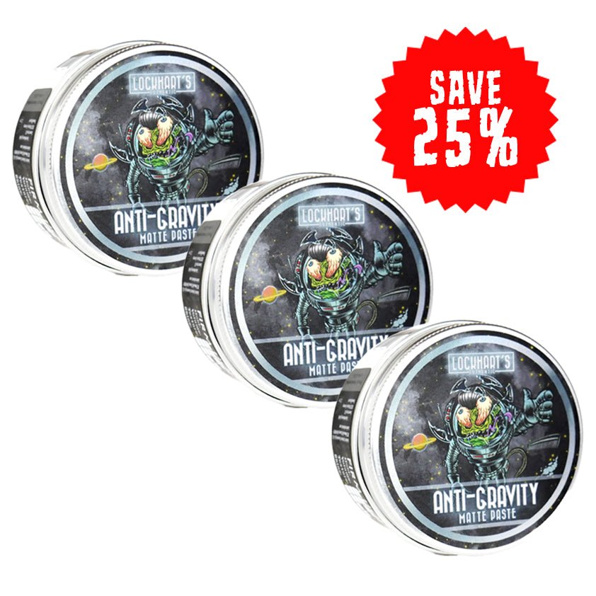 Trio bundle Anti - Gravity Matte Paste - 25% off - Lockhart's Authentic Grooming Company, LLC