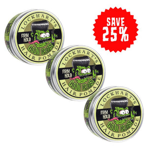 Trio Bundle Lockhart's Goon Grease Pomade - Save 25% - Lockhart's Authentic Grooming Company, LLC