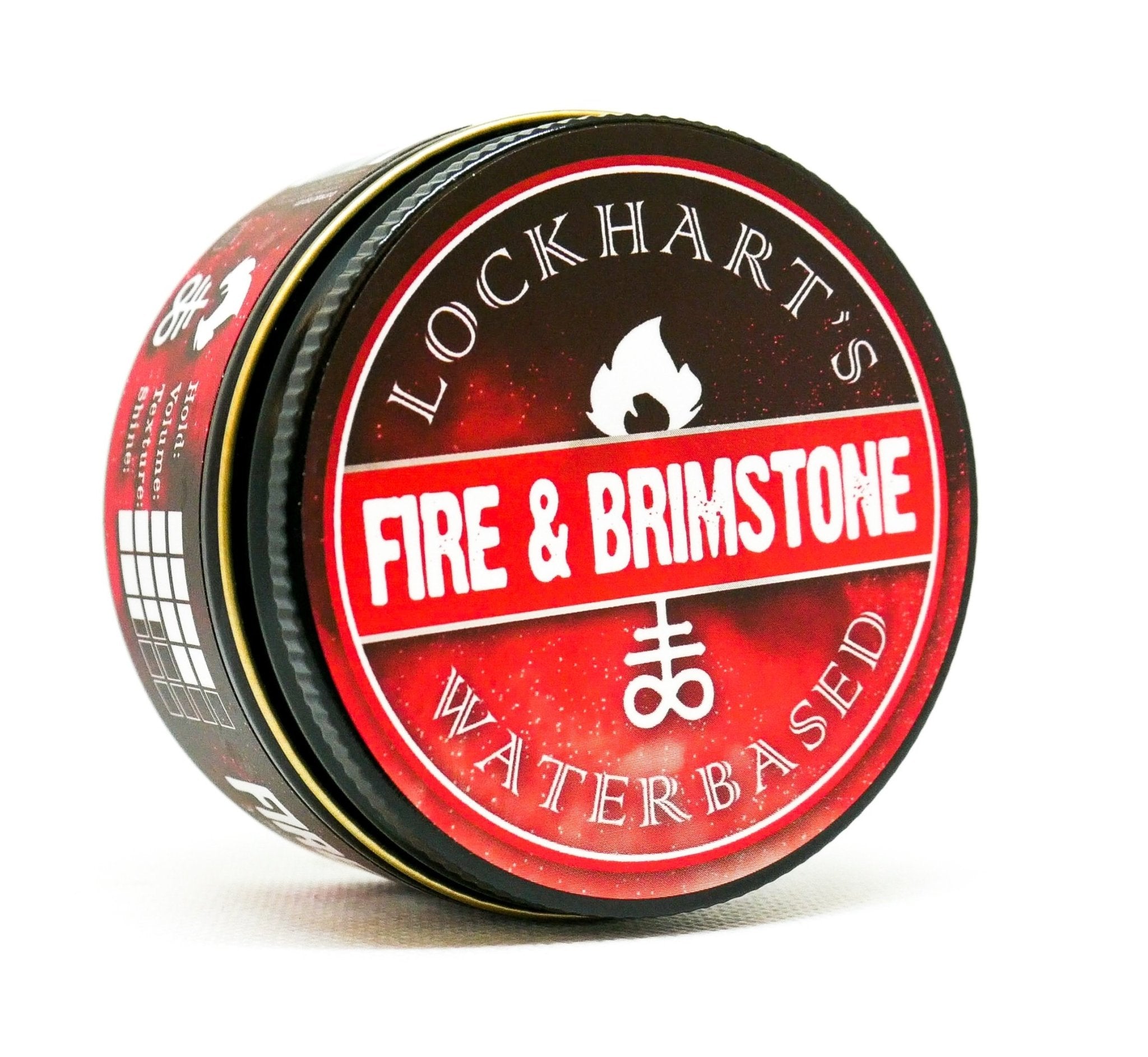 Fire and Brimstone Water Based Pomade - Lockhart&#39;s Authentic